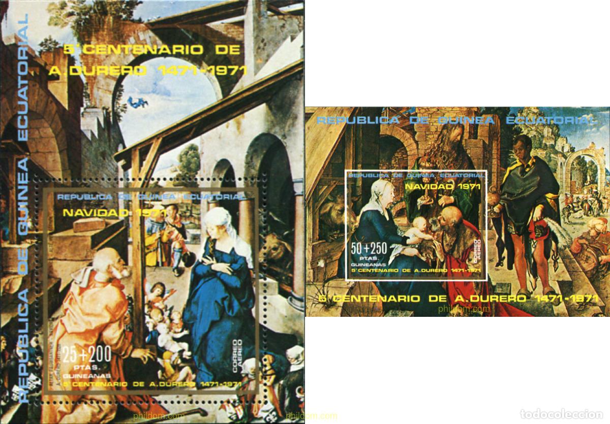 Sellos: 685901 MNH GUINEA ECUATORIAL 1971 NAVIDAD