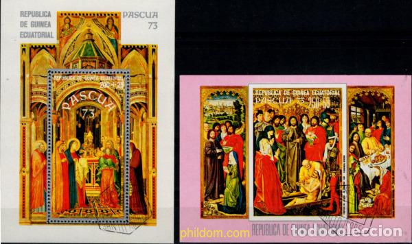 Sellos: 796535 USED GUINEA ECUATORIAL 1973 PASCUA-73