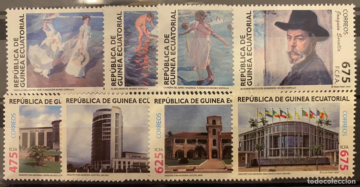 Sellos: Guinea Ecuatorial a&ntilde;o 2010 430-437 MNH**