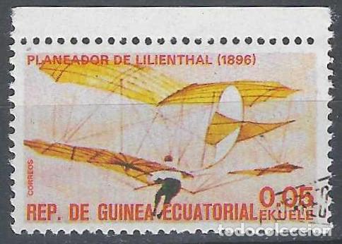 Sellos: GUINEA ECUATORIAL 1979 - HISTORIA DE LA AVIACI&Oacute;N - USADO