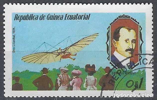 Sellos: GUINEA ECUATORIAL 1979 - HISTORIA DE LA AVIACI&Oacute;N - USADO
