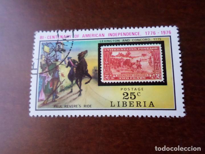LIBERIA, 1975, BICENTENARIO INDEPENDENCIA DE ESTADOS UNIDOS,YVERT 677 (Sellos - Extranjero - África - Liberia)