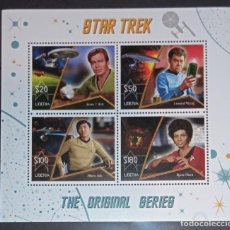 Sellos: LIBERIA 2019 SHEET MNH STAR TREK THE ORIGINAL SERIES SERIES TV