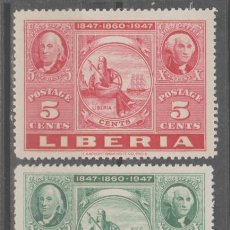 Sellos: LIBERIA, 1947.. Lote 400569694