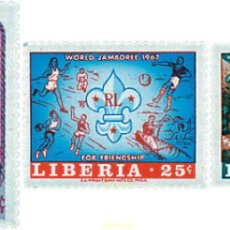 Sellos: 52066 MNH LIBERIA 1967 12 JAMBOREE MUNDIAL EN IDAHO