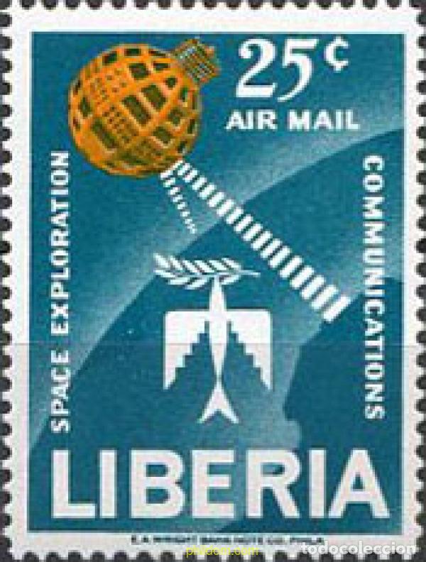 Sellos: 218621 MNH LIBERIA 1963 COMUNICACIONES