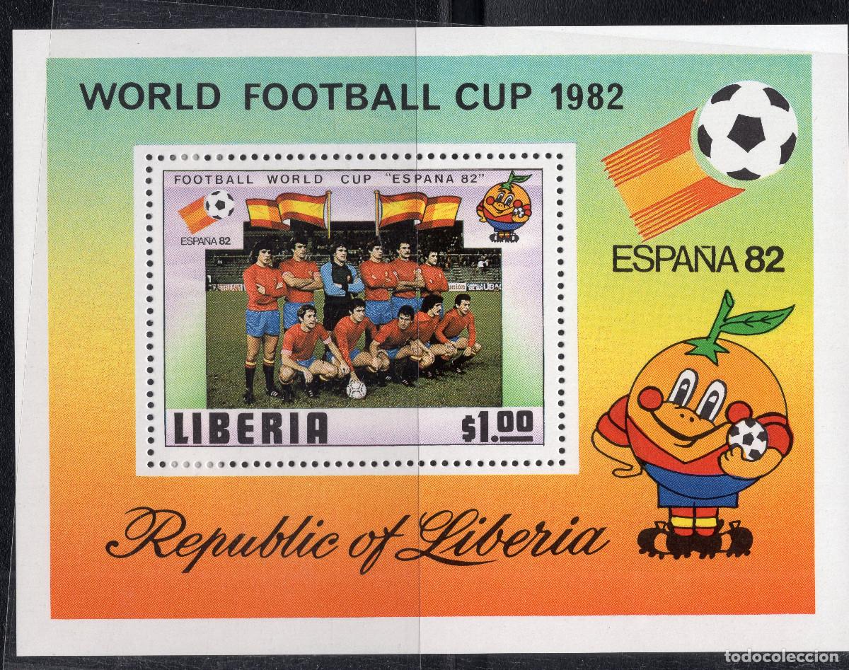 Sellos: LIBERIA 1981 STAMP MICHEL LR BL96