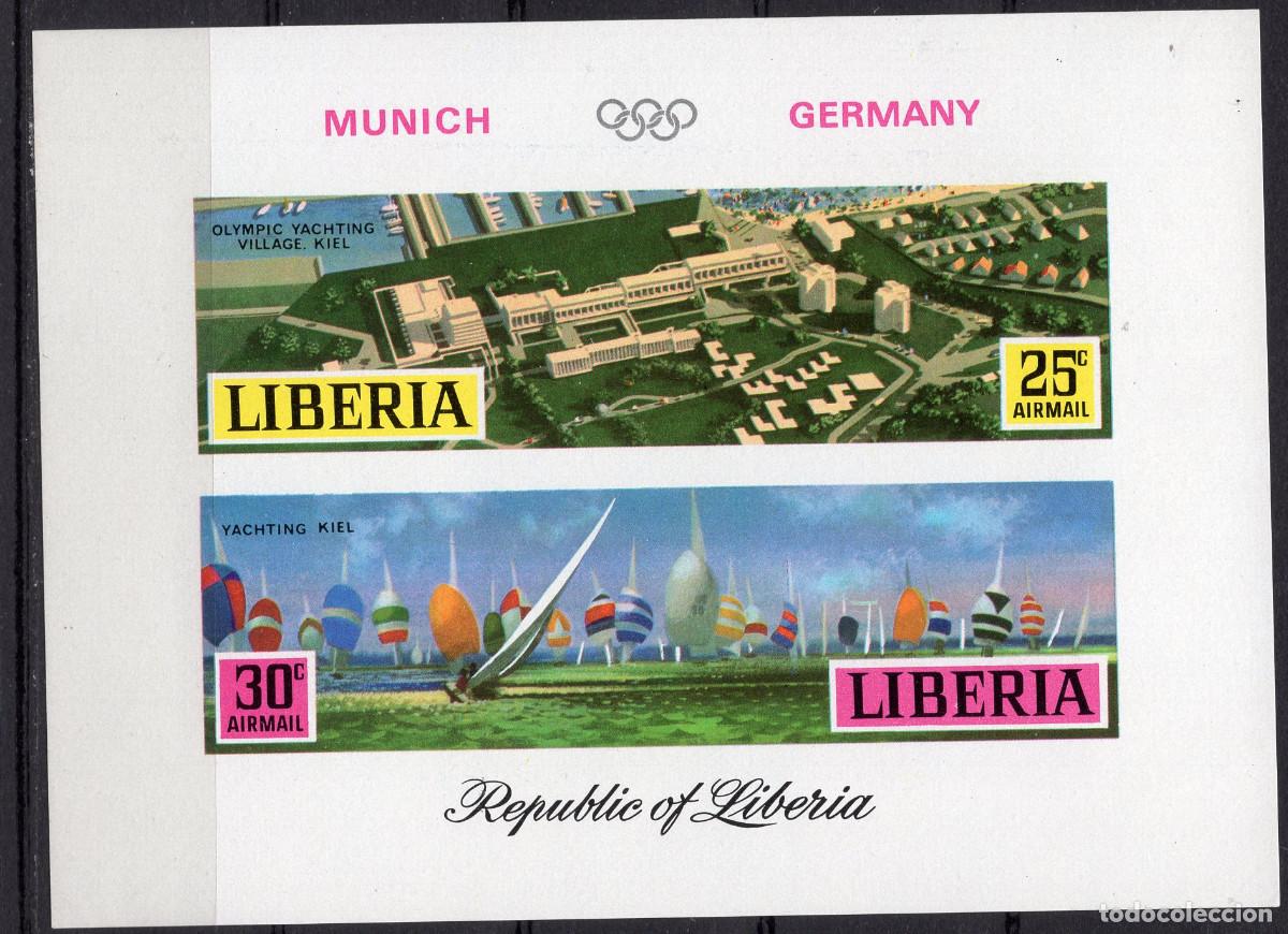 Sellos: LIBERIA 1971 STAMP MICHEL LR BL55B