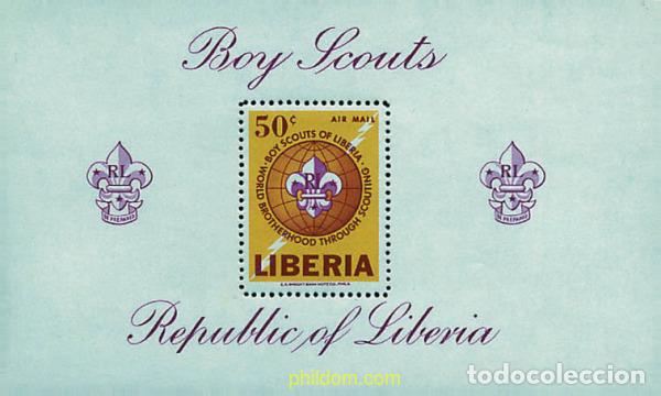 Briefmarken: 38265 MNH LIBERIA 1965 ESCULTISMO