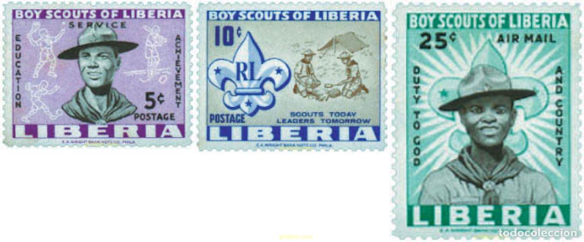 Sellos: 38261 MNH LIBERIA 1961 ESCULTISMO EN LIBERIA