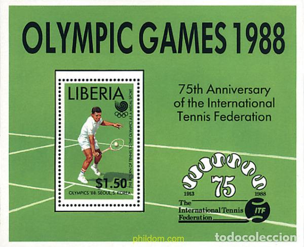 Selos: 48059 MNH LIBERIA 1988 24 JUEGOS OLIMPICOS VERANO SEUL 1988