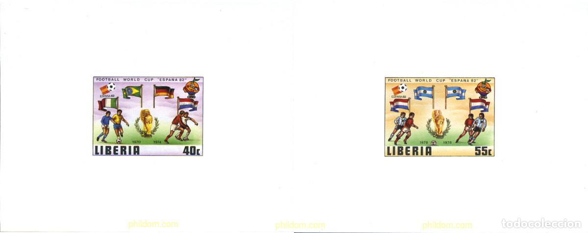 Sellos: 620788 MNH LIBERIA 1981 COPA DEL MUNDO DE FUTBOL. ESPA&Ntilde;A-82