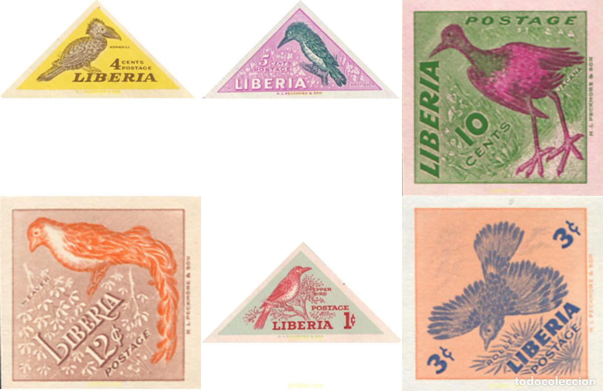 Sellos: 20696 MNH LIBERIA 1953 AVES