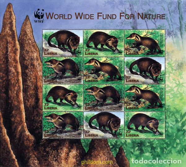 Sellos: 12688 MNH LIBERIA 1998 MANGOSTA DE LIBERIA