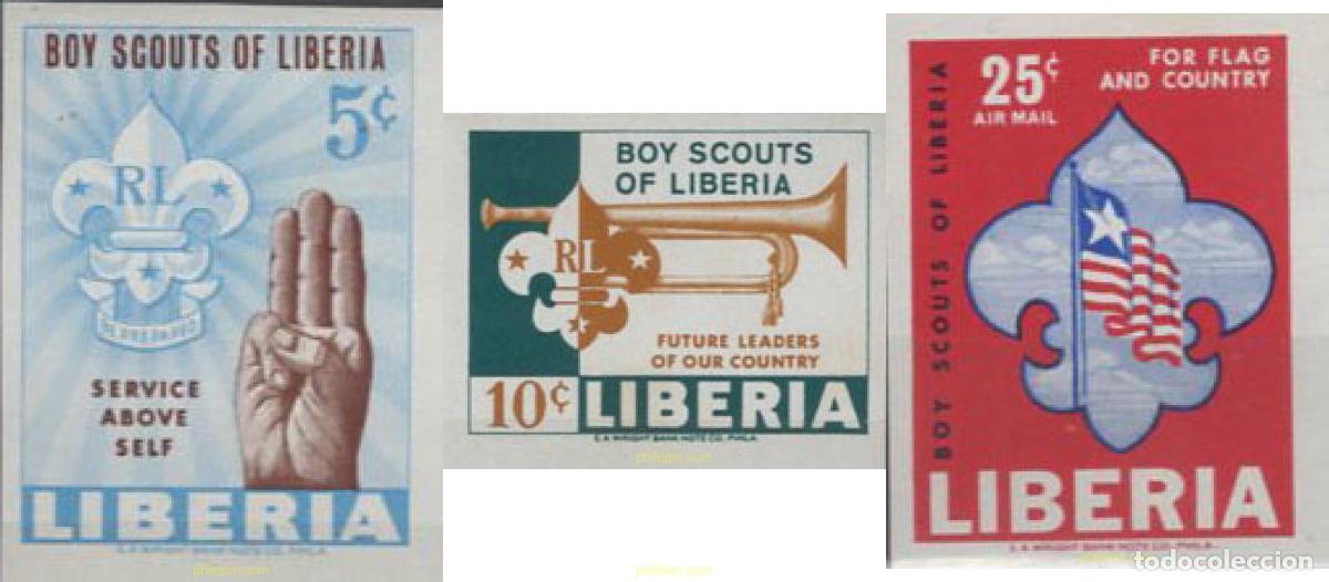 Sellos: 18886 MNH LIBERIA 1965 ESCULTISMO