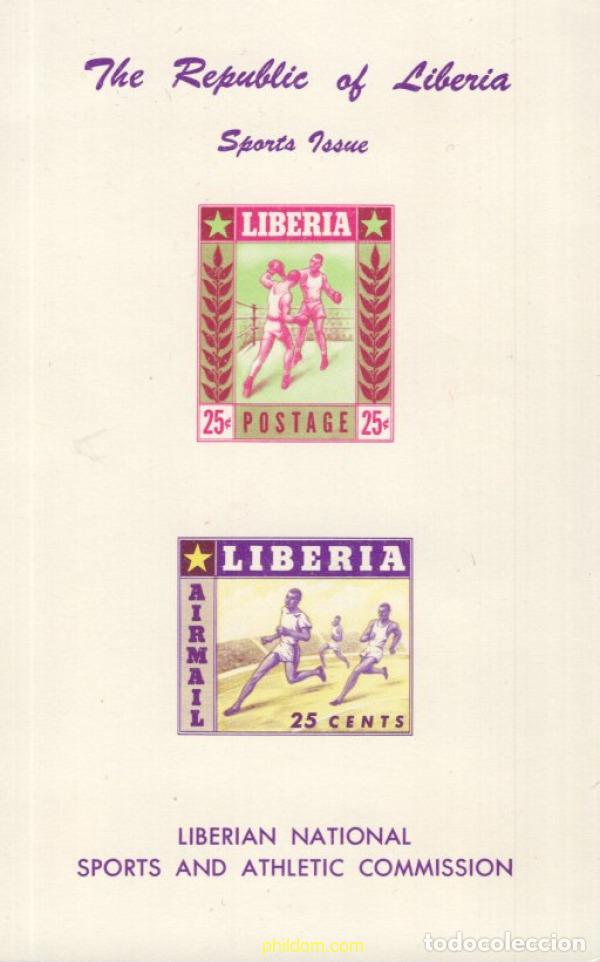 Sellos: 16876 MNH LIBERIA 1955 DEPORTES