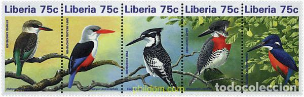 Sellos: 182294 MNH LIBERIA 1996 AVES