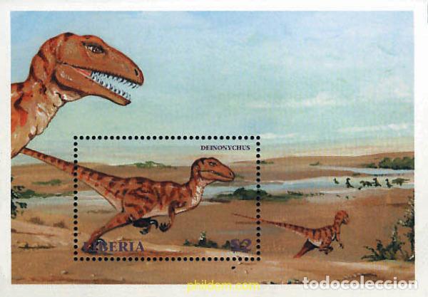 Sellos: 338728 MNH LIBERIA 1999 EL MUNDO DE LOS DINOSAUROS