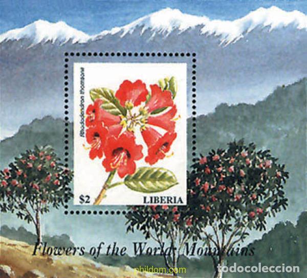 Sellos: 338732 MNH LIBERIA 1999 FLORES DEL MUNDO