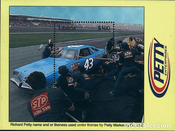 Sellos: 254966 MNH LIBERIA 2001 RICHARD PETTY
