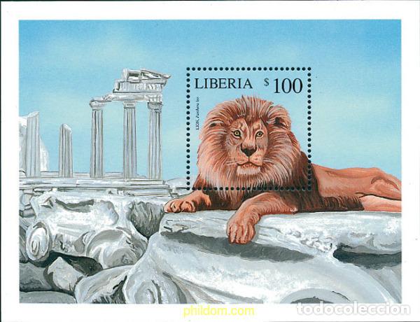 Sellos: 125146 MNH LIBERIA 2002 FAUNA SALVAJE