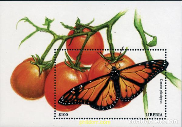 Sellos: 338779 MNH LIBERIA 2001 MARIPOSAS DEL MUNDO