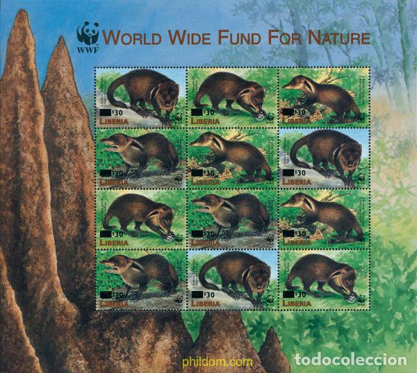 Sellos: 129577 MNH LIBERIA 2003 MANGOSTA DE LIBERIA