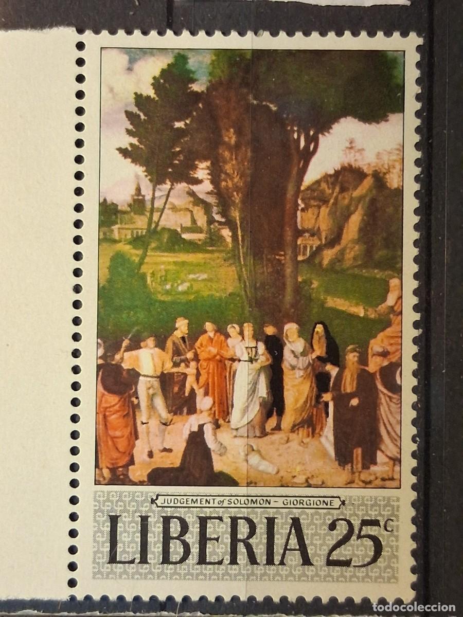 Sellos: LIBERIA, 1969, CAT.YT.471, BORDE DE HOJA.