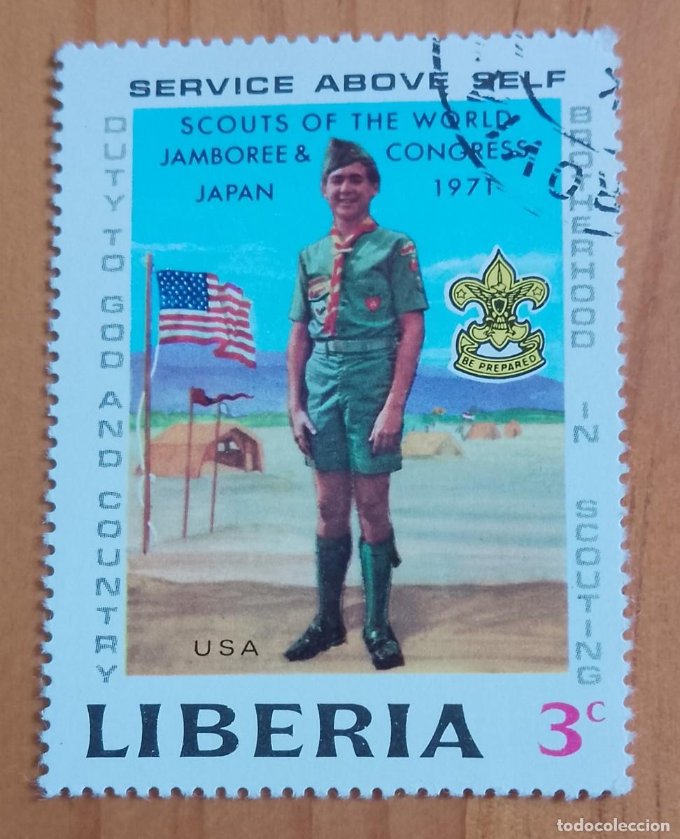 Timbres: LIBERIA - V/F 3 C - SCOUTS - VER DESCRIPCI&Oacute;N