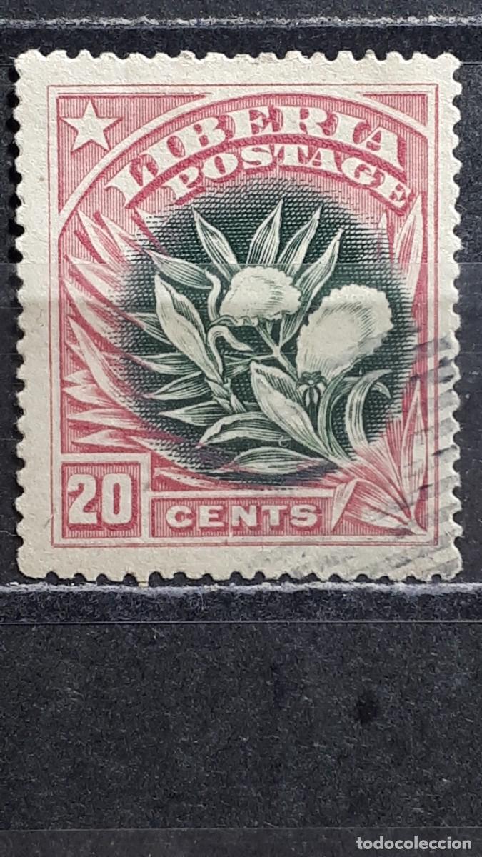 Francobolli: LIBERIA. A&Ntilde;O 1902-12. &deg;. YVERT 102