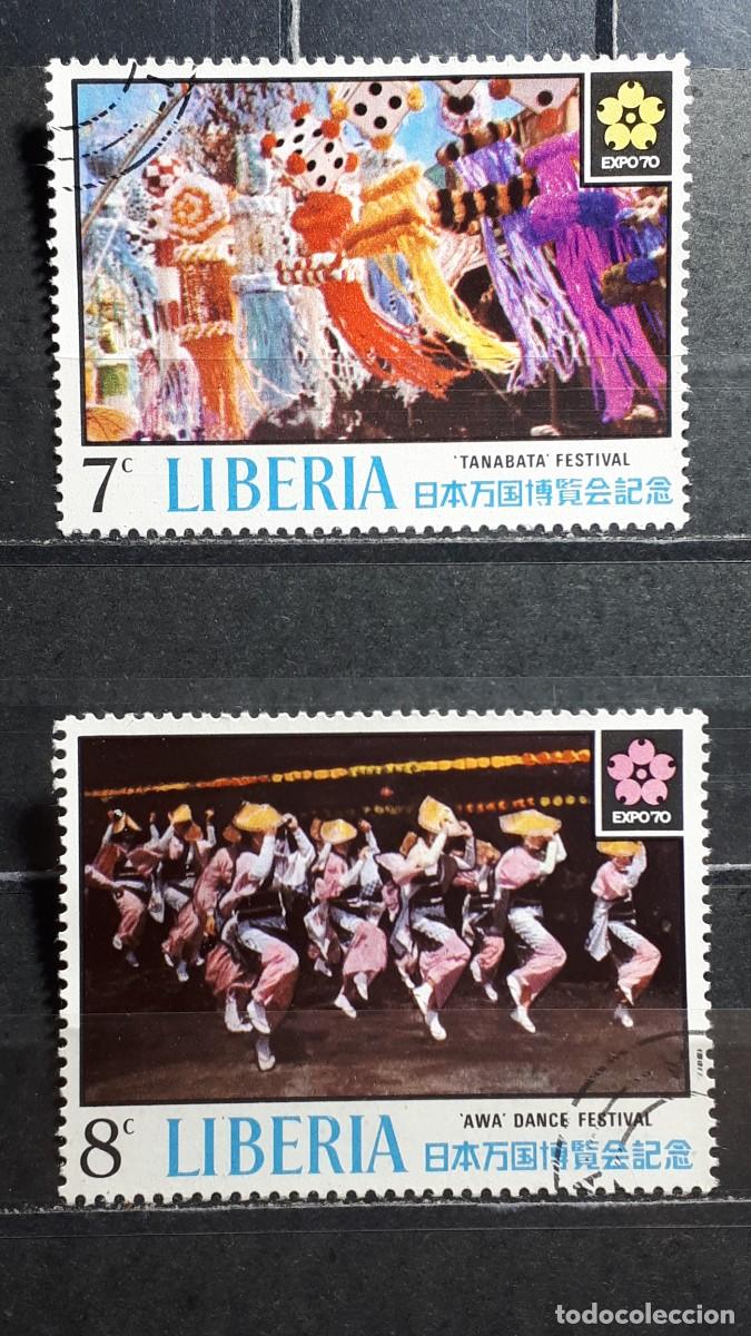 Francobolli: LIBERIA. A&Ntilde;O 1970. &deg;. YVERT 494/5