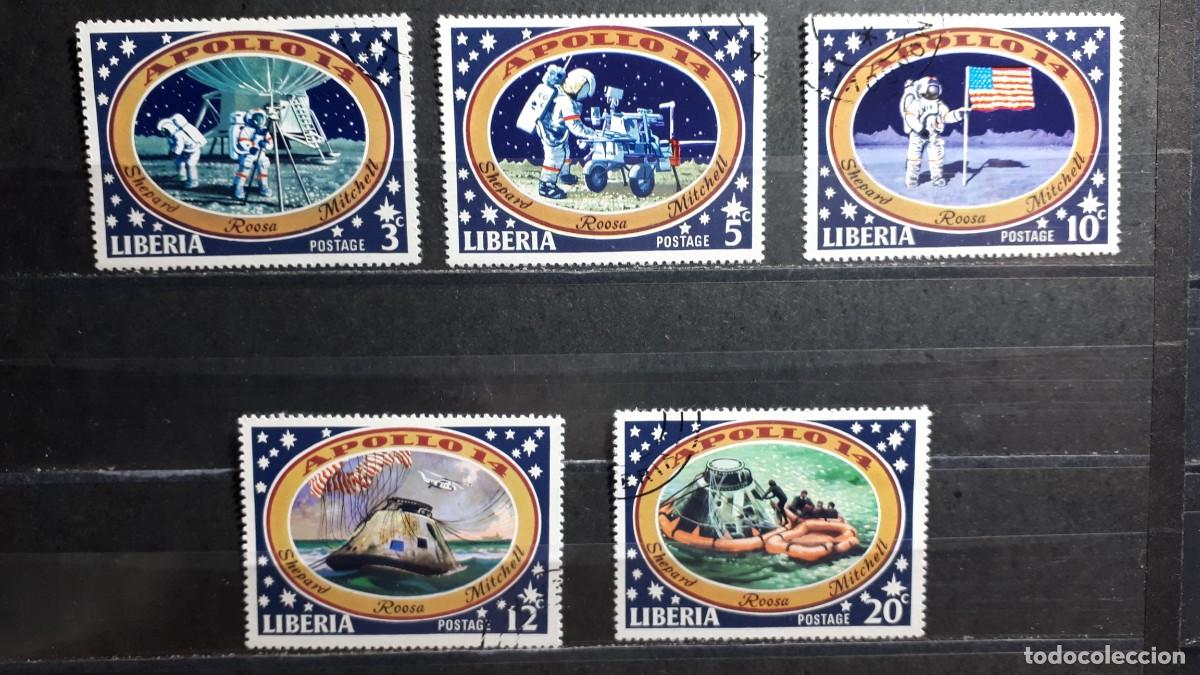 Timbres: LIBERIA. A&Ntilde;O 1971. &deg;. YVERT 520/4, falta 525