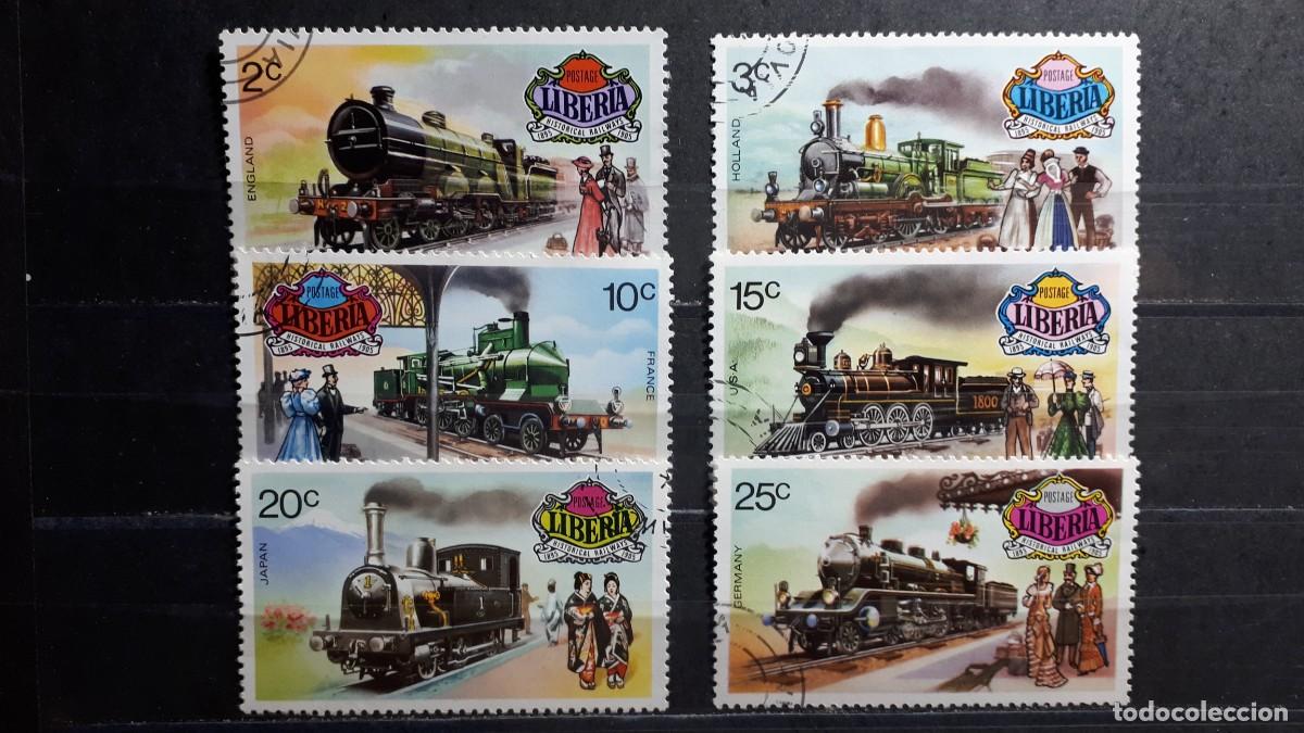 Selos: LIBERIA. A&Ntilde;O 1973. &deg;. YVERT 599/604
