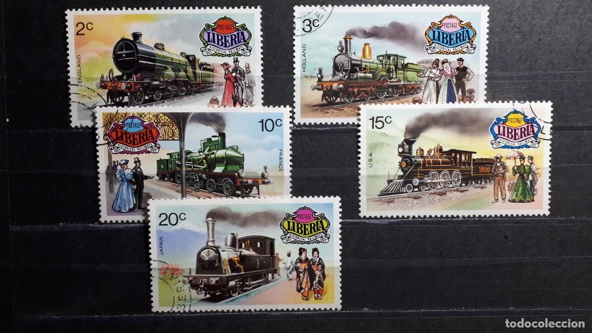 Selos: LIBERIA. A&Ntilde;O 1973. &deg;. YVERT 599/603