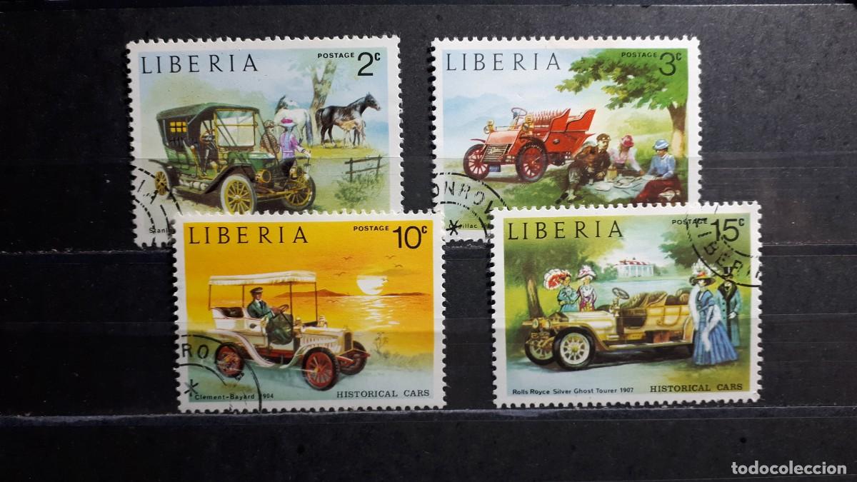 Selos: LIBERIA. A&Ntilde;O 1973. &deg;. YVERT 617/20