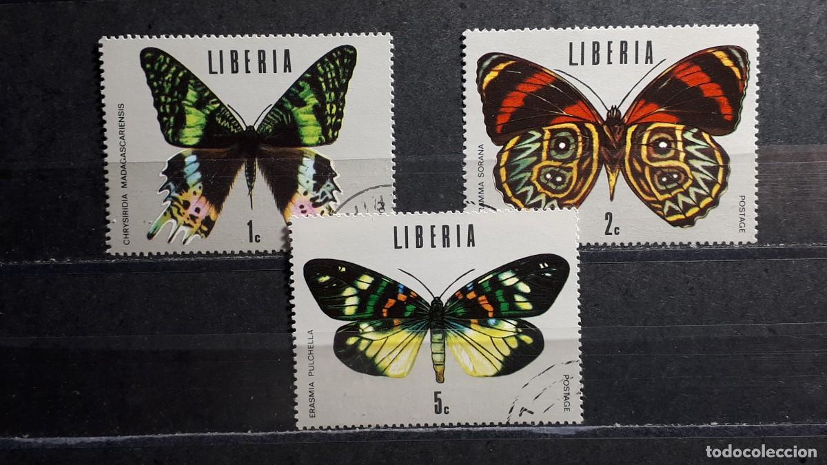 Selos: LIBERIA. A&Ntilde;O 1974. &deg;. YVERT 653/5