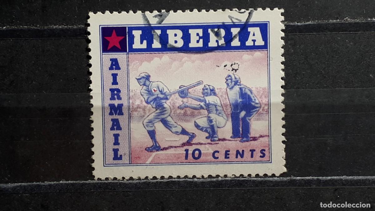 Timbres: LIBERIA. A&Ntilde;O 1954. &deg;. YVERT A&eacute;reo 86