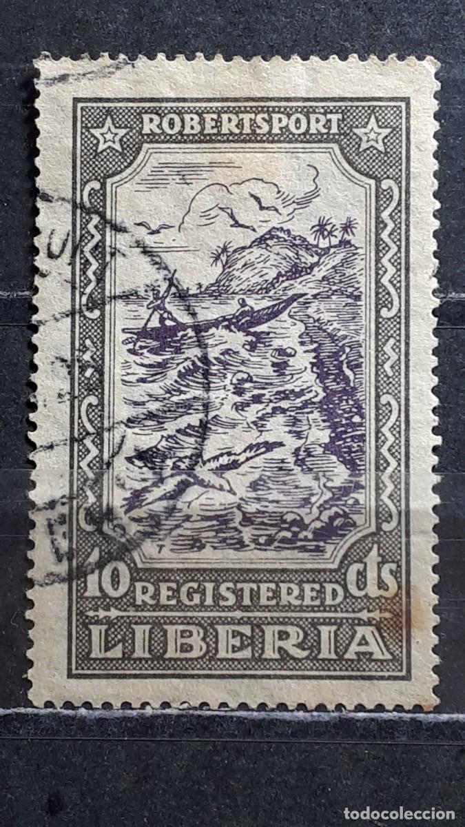 Timbres: LIBERIA. A&Ntilde;O 1924. &deg;. YVERT letras de cargo 39