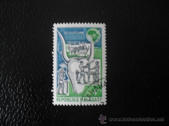 Sellos: 1 sello Madagascar. - Foto 1