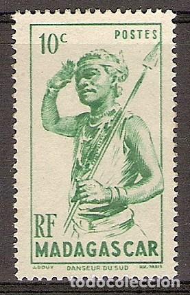 Sellos: MADAGASCAR 1946 - YVERT 300 ** - Foto 1