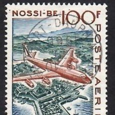 Timbres: MADAGASCAR (1962). PUERTO DE NOSSI-BE. AÉREO. YVERT Nº PA87. USADO.. Lote 360422540