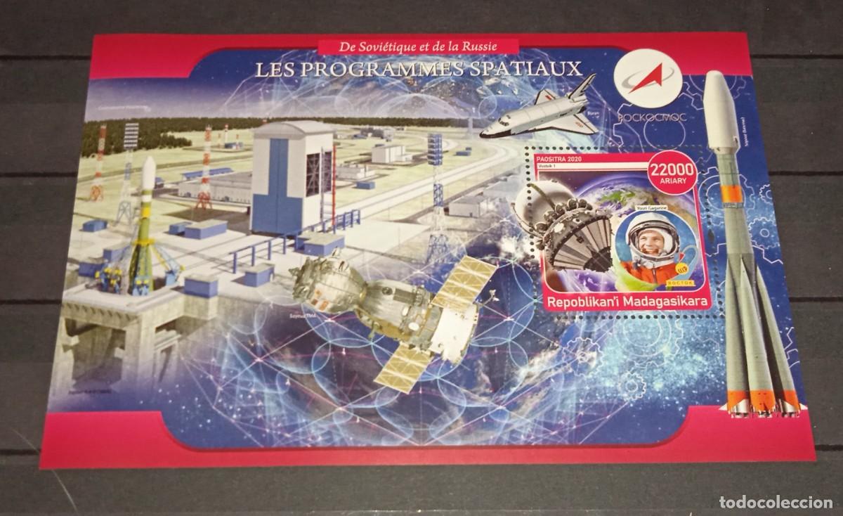 Sellos: MADAGASCAR 2020 SHEET MNH GAGARIN ESPACIO PROGRAMAS ESPACIALES SPACE PROGRAMS PROGRAMMES SPATIAUX - Foto 1
