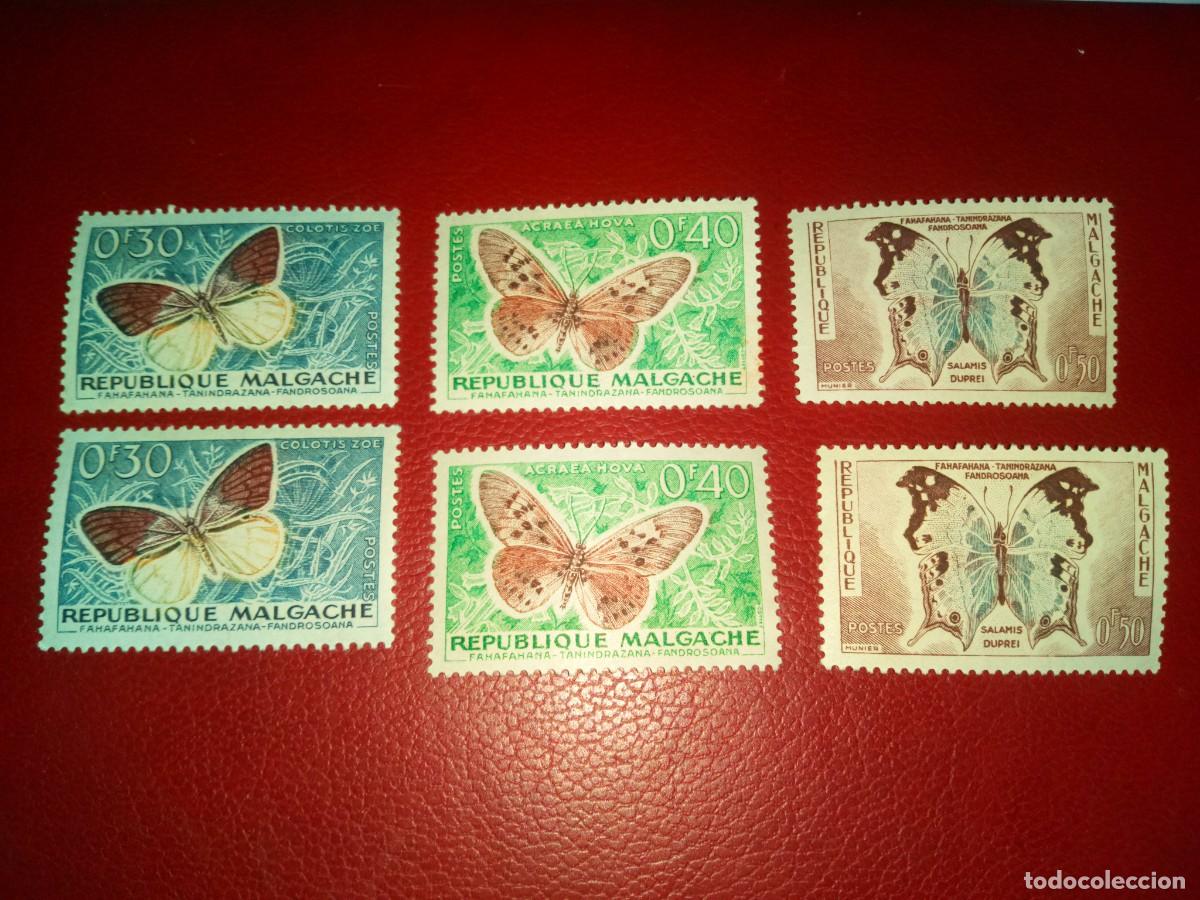 Sellos: MADAGASCAR, MARIPOSAS - Foto 1