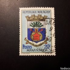 Francobolli: MADAGASCAR YVERT 438 SELLO SUELTO USADO 1967-71 ESCUDOS PEDIDO MÍNIMO 3€