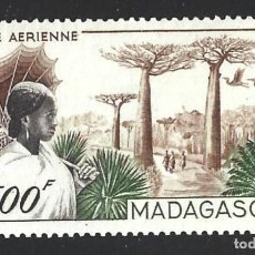 Sellos: MADAGASCAR AEREO 73** - AÑO 1952 - PAISAJES - RUTA DE MORONDAVA