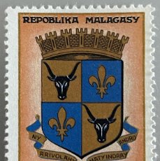 Sellos: MADAGASCAR. ESCUDOS DE TANANARIVO. 1963