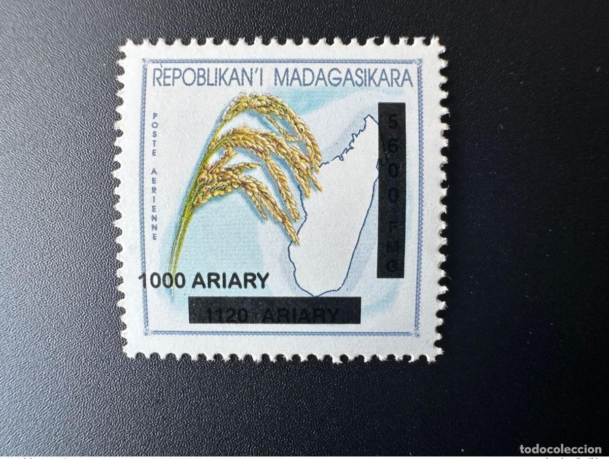 Sellos: Madagascar 2021/2022 Mi. 2724 Arroz azul sobrecargado Aufdruck overprint MNH