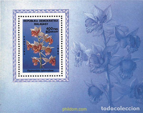 Sellos: 95191 MNH MADAGASCAR 1984 ORQUIDEAS