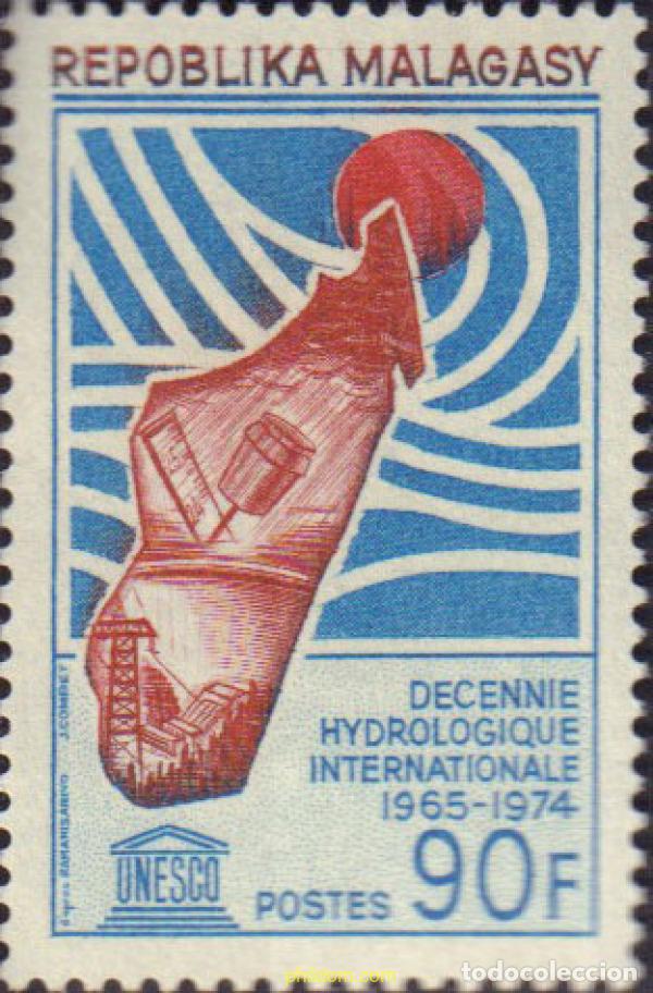 Sellos: 594715 MNH MADAGASCAR 1967 HIDROLOGIA