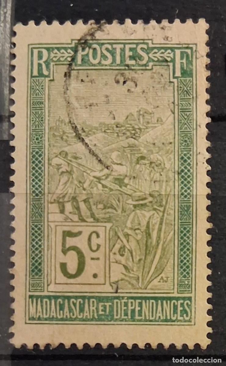 Sellos: MADAGASCAR Y DEPENDENCIAS, 1908, CAT.YT.97.